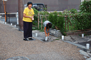 西寺林燈花絵会